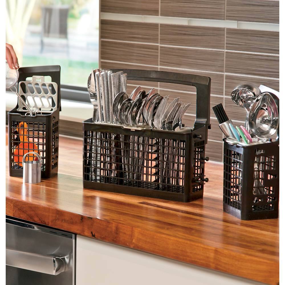 Alt View 14. GE - 24" Tall Tub Built-In Dishwasher - Bisque.