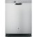 Front Zoom. GE - 24" Tall Tub Built-In Dishwasher - Stainless steel.