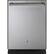 Front. Café - 24" Hidden Control Tall Tub Built-In Dishwasher with Stainless Steel Tub.