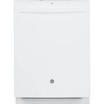 GE - 24" Tall Tub Built-In Dishwasher - White - Front_Standard