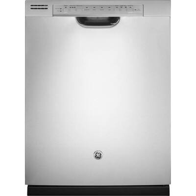 GE - 24" Tall Tub Built-In Dishwasher - Stainless steel