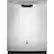 Front. GE - 24" Tall Tub Built-In Dishwasher - Stainless Steel.