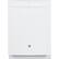 Front. GE - Profile™ Series 24" Hidden Control Tall Tub Built-In Dishwasher with Stainless Steel Tub.