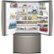 Alt View 1. GE Profile - 22.1 Cu. Ft. French Door Counter-Depth Refrigerator with Hands-Free AutoFill - Slate.