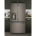 Alt View 20. GE Profile - 22.1 Cu. Ft. French Door Counter-Depth Refrigerator with Hands-Free AutoFill - Slate.