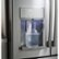 Alt View Zoom 4. GE Profile - 22.1 Cu. Ft. French Door Counter-Depth Refrigerator with Hands-Free AutoFill - Slate.