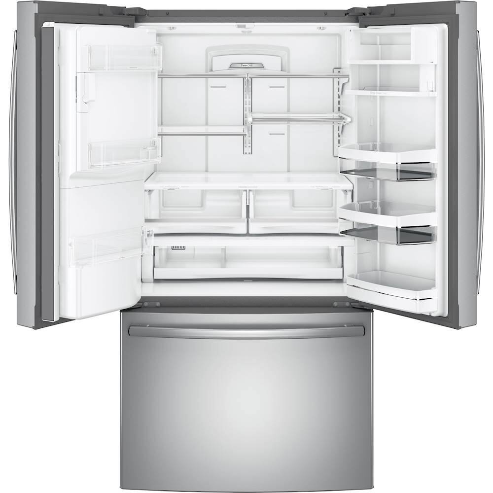 Alt View 2. GE - Profile Series 27.8 Cu. Ft. French Door Refrigerator.
