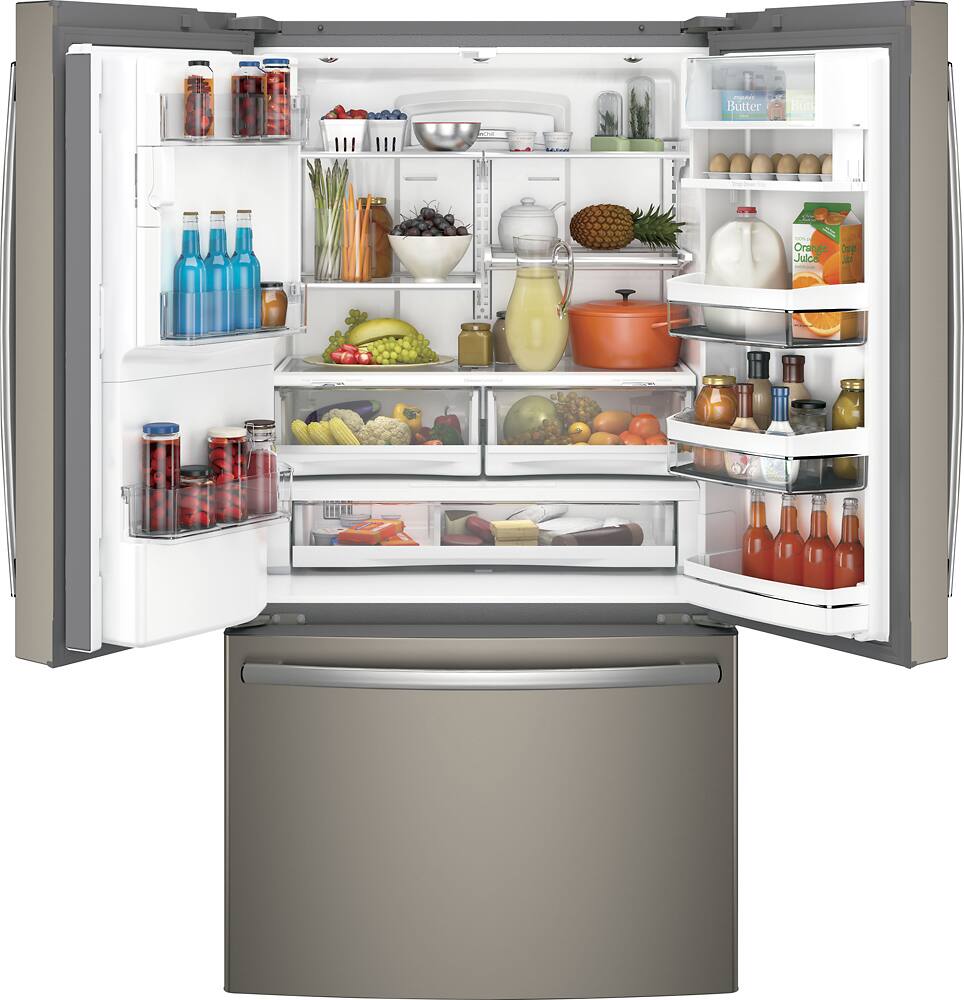 Best Buy GE Profile Series 22.2 Cu. Ft. French Door CounterDepth