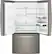 Alt View 2. GE - Profile Series 22.2 Cu. Ft. French Door Counter-Depth Refrigerator with Keurig Brewing System.