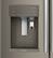 Alt View 4. GE - Profile Series 22.2 Cu. Ft. French Door Counter-Depth Refrigerator with Keurig Brewing System.