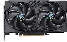 Front. MSI - NVIDIA GeForce RTX 5050 8G GAMING OC 8GB GDDR6 PCI Express Gen 5 Graphics Card - Black.