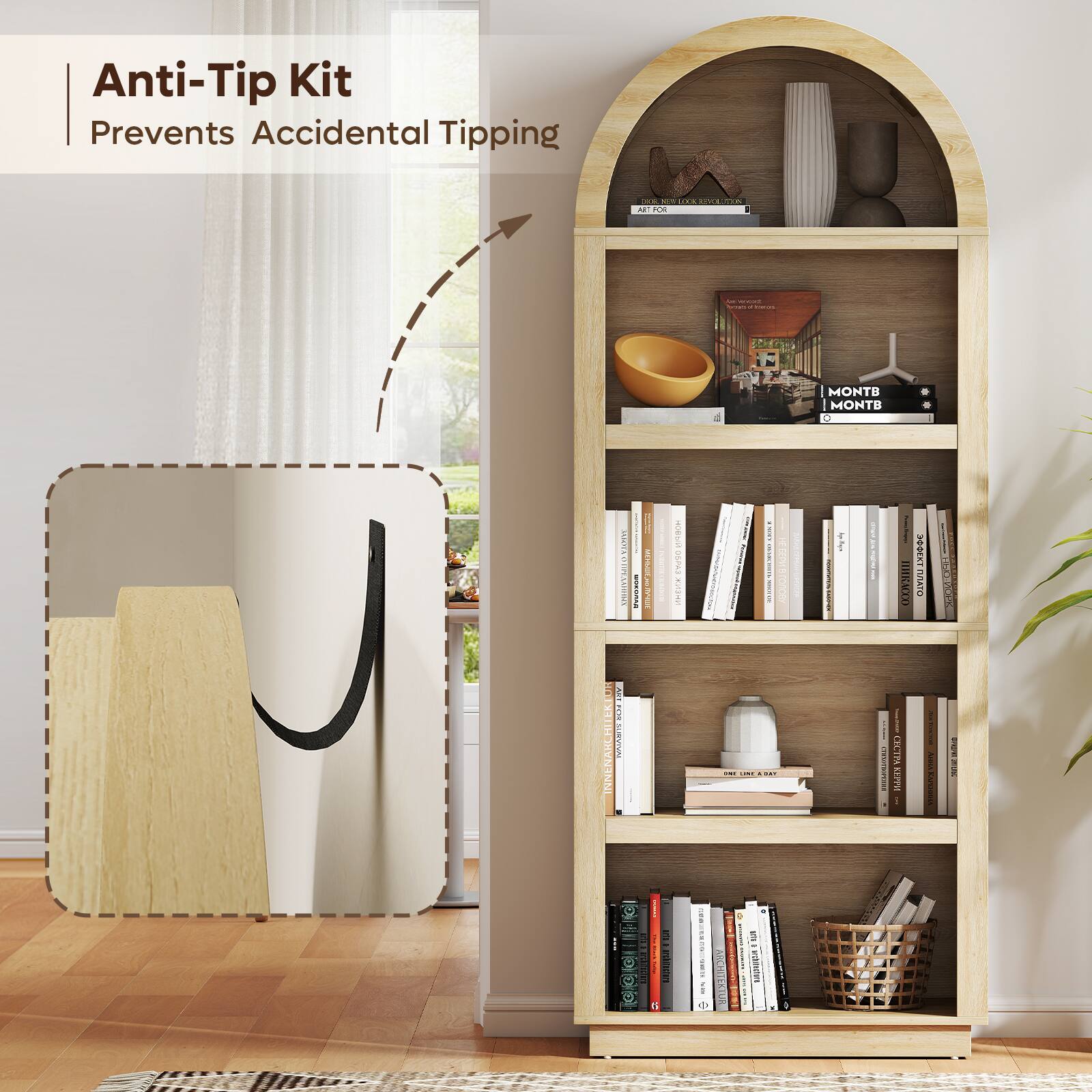 Anti-Tip Kit  
Prevents Accidental Tipping