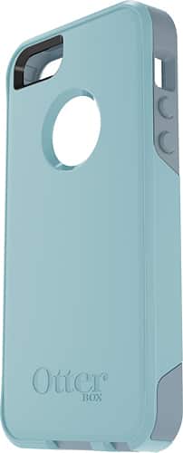 OtterBox - Commuter Back Cover for Apple iPhone SE - Blue-Front_Standard 