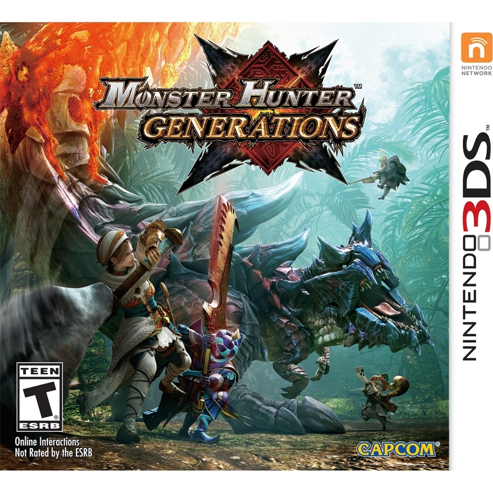 Best Buy Monster Hunter Generations Standard Edition Nintendo 3ds