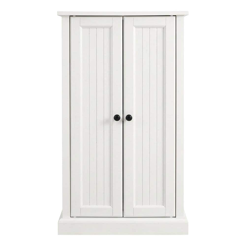 FurniFact - Seaside Accent Cabinet with Anti-Tip Hardware and Sturdy Build - White price history on PriceWatchPro