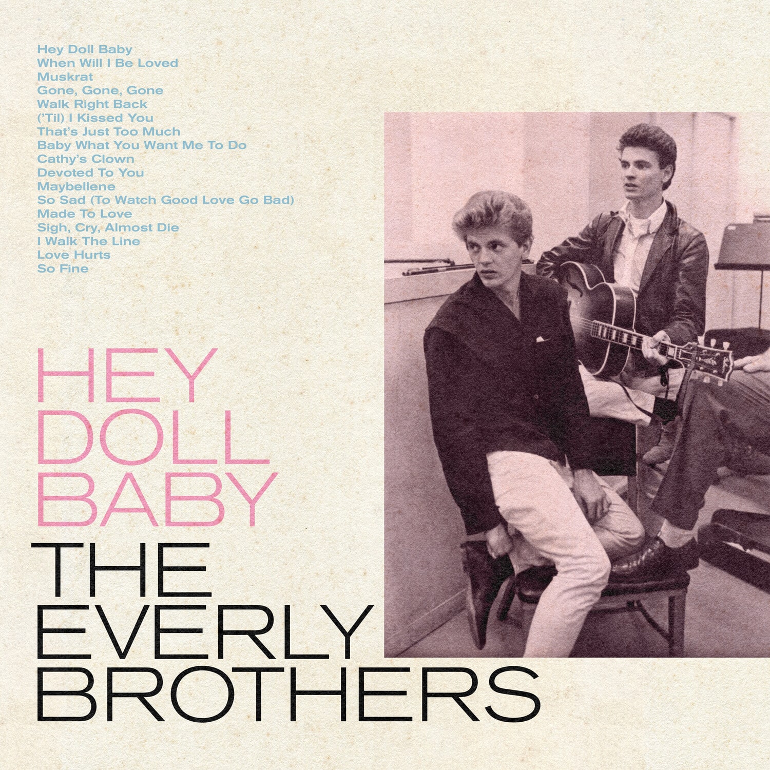 The Everly Brothers - Hey Doll Baby   - VINYL LP price history on PriceWatchPro