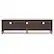Alt View 8. Simpli Home - Warm Shaker SOLID WOOD 72 inch Low TV Media Stand in Tobacco Brown For TVs up to 80 inches - Tobacco Brown.