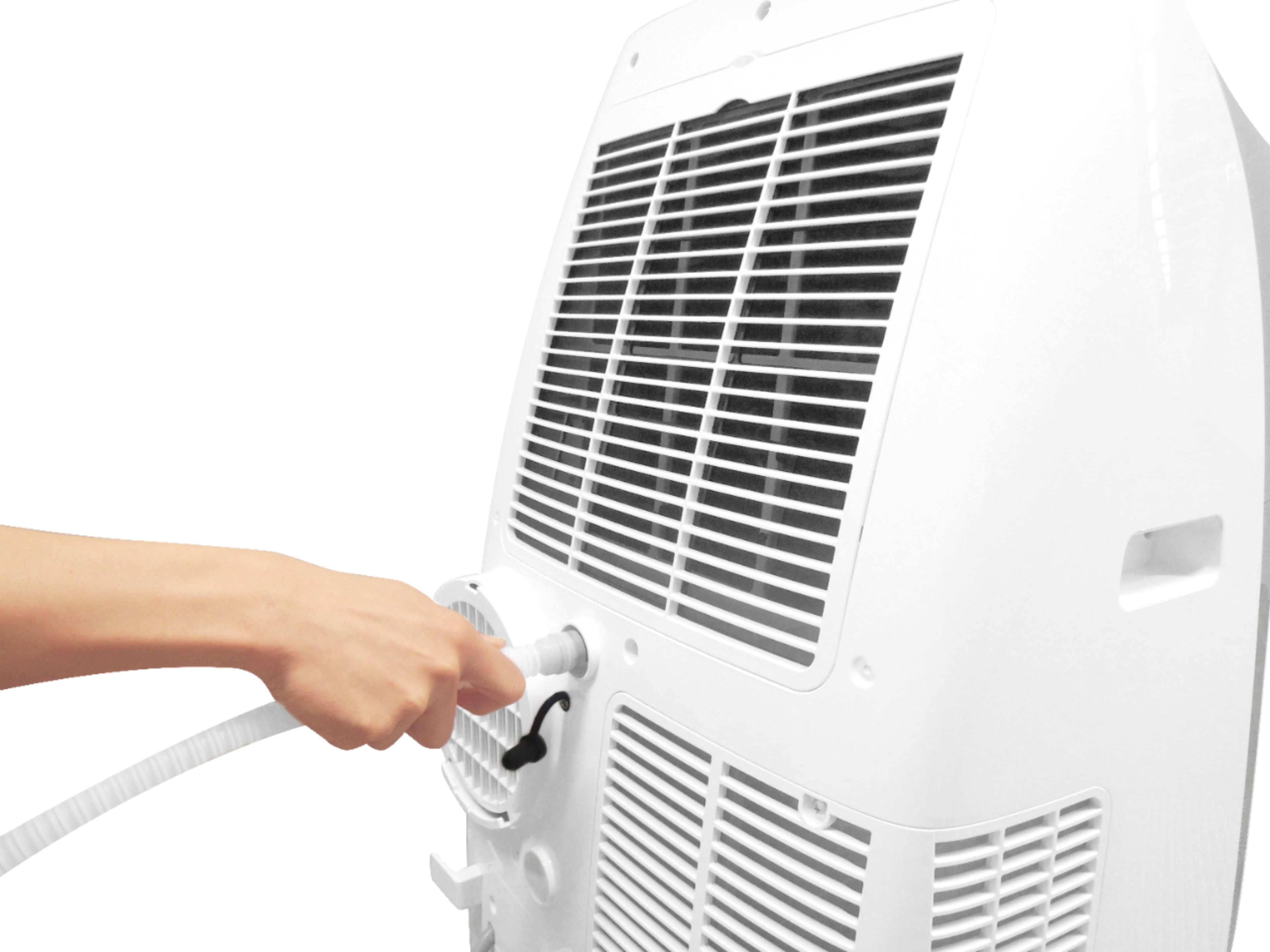 Alt View 18. Honeywell - 550 Sq. Ft. Portable Air Conditioner - Blue/White.