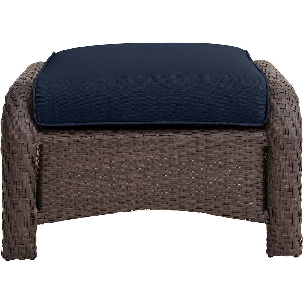 Best Buy Hanover Newport 6Piece Seating Set Navy Blue NEWPORT6PCNVY