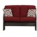 Alt View Zoom 12. Hanover - Ventura 4-Piece Seating Set Outdoor Furniture - Crimson Red / Poppy Red.