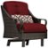 Alt View Zoom 13. Hanover - Ventura 4-Piece Seating Set Outdoor Furniture - Crimson Red / Poppy Red.