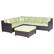 Alt View 11. Hanover - Metropolitan Series Seating Set (8-Piece) - Avocado Green / French Roast.