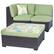 Alt View 13. Hanover - Metropolitan Series Seating Set (8-Piece) - Avocado Green / French Roast.