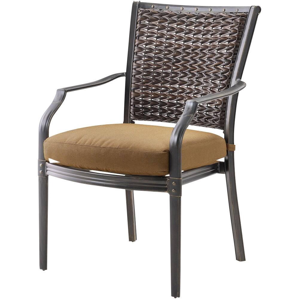 Hanover Mercer 7-Piece Dining Set Outdoor Furniture Country Cork