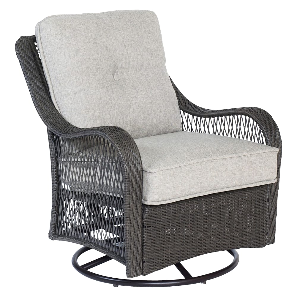 Best Buy: Hanover Orleans 3-Piece Seating Set Grey, Silver Lining ...