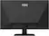 Back. AOC - 24" LED FHD Monitor - Black.