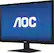 Left. AOC - 24" LED FHD Monitor - Black.