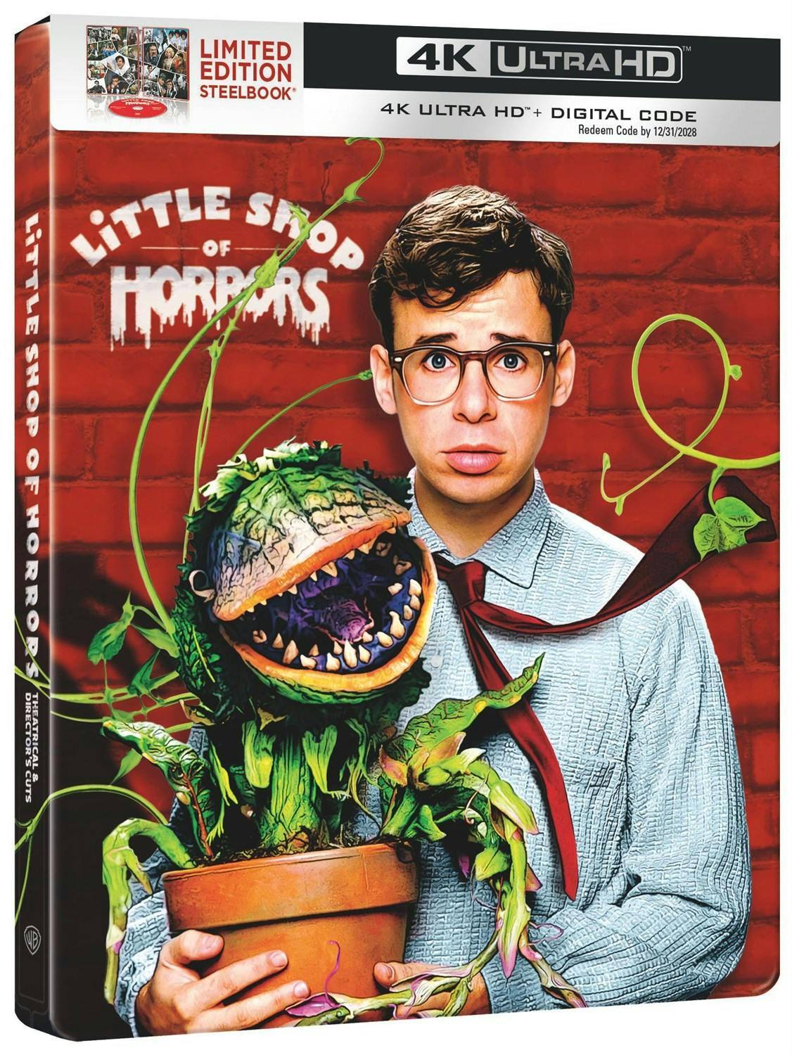Back. Little Shop of Horrors (Steelbook)   - 4K Blu-Ray.