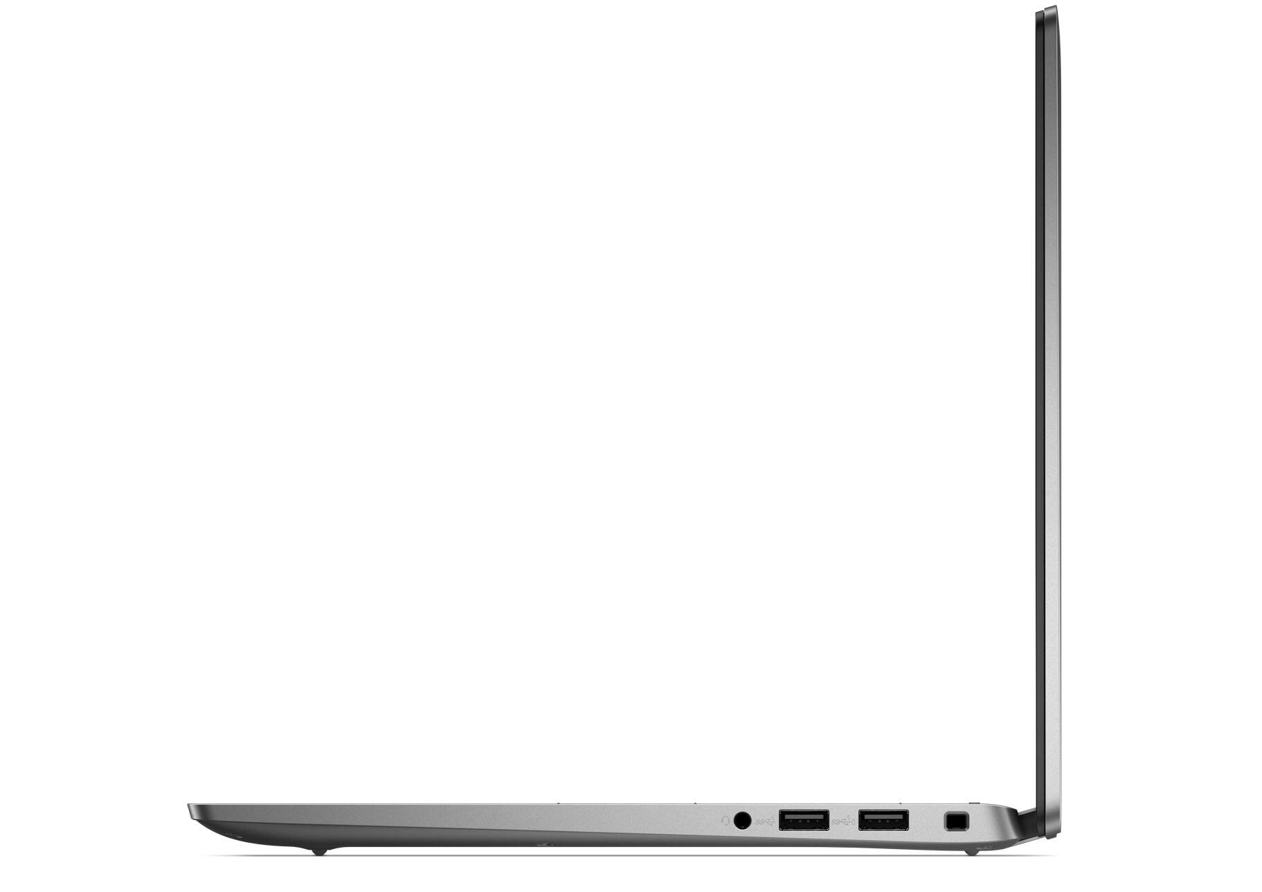 Alt View 1. Dell - Latitude 7350 Notebook Laptop PC | 13-in QHD+ | Intel Ultra 5 135U | 16GB RAM | 256GB NVMe | Camera | Windows 11 Pro. - silver.