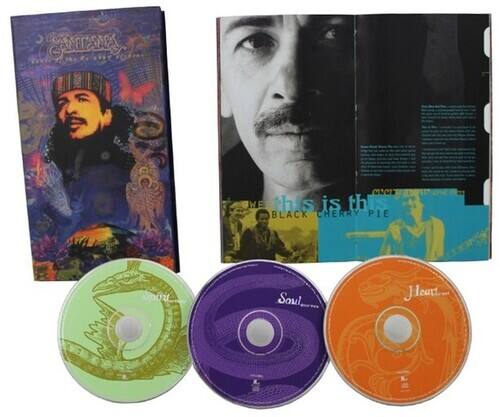 Sure, here is the corrected and grouped text from the image:

---

**Front Cover:**
- "ANTANA"
- "THE BLACK CHERRY PIE"
- "Soul_ Heart"

**Back Cover:**
- "This is the BLACK CHERRY PIE"
- "Soul_ Heart"

**CD Labels:**
- "Soul_ Heart"
- "Heat_"

---

This text is grouped based on the visible elements in the image.