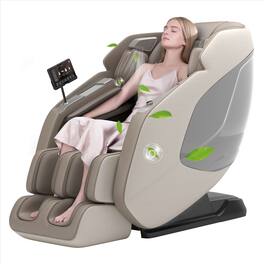 Essen Blissed - PS5200 Full Body Zero Gravity with Shiatsu Massage Chair - Khaki