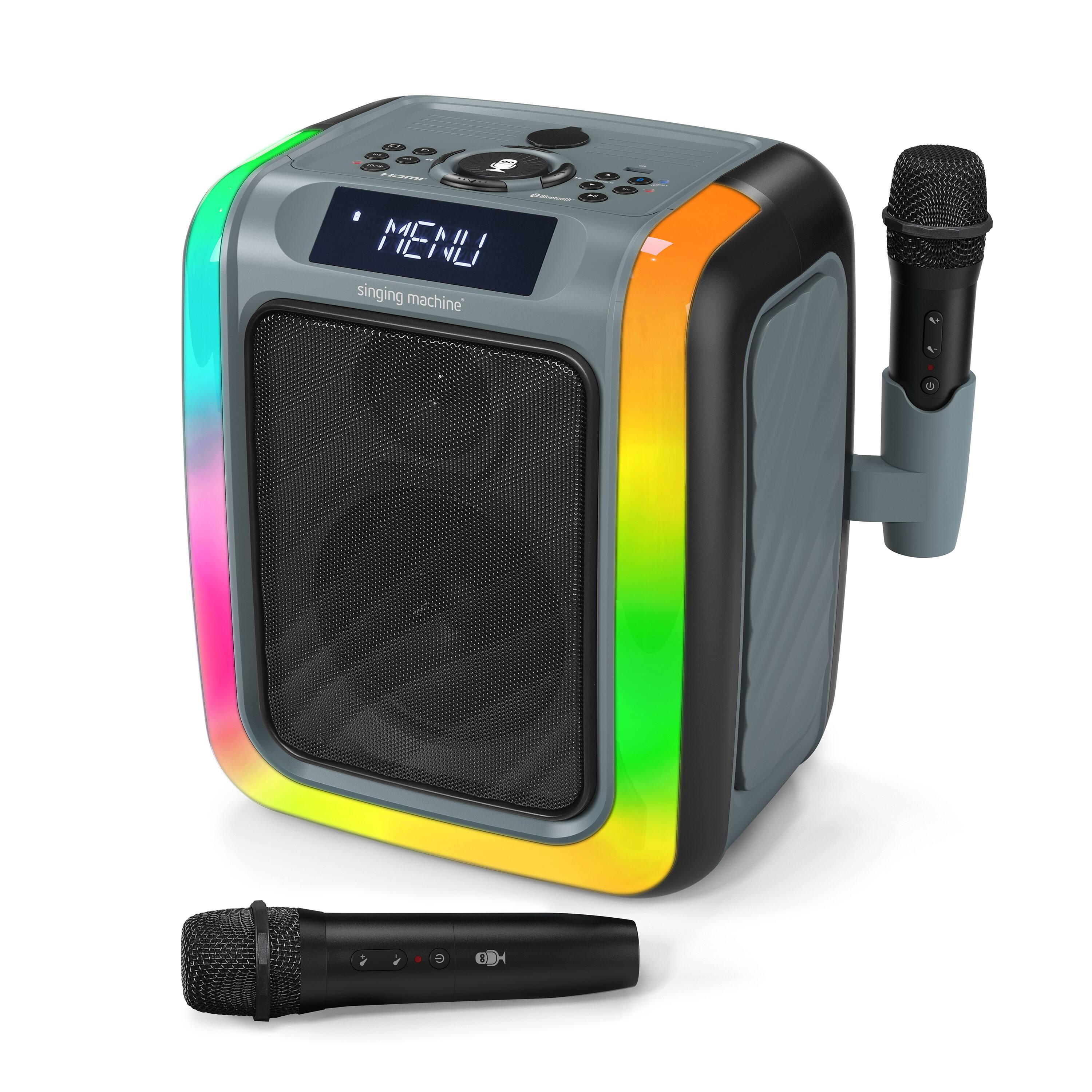 - - THIS IS A MENU singing machine
- -