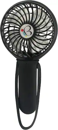 Front. BuggyGear - 3-Speed Turbo Fan and Flashlight - Black/Black.