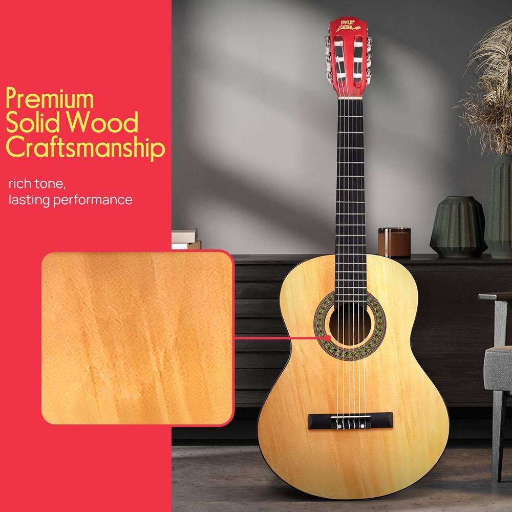 Premium Solid Wood Craftsmanship  
rich tone, lasting performance