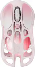 Front. GravaStar - GravaStar Mercury M1 Pro Special Edition Wireless Gaming Mouse with 26000 DPI and Magnesium Alloy Frame Sakura Pink - Sakura Pink.