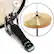 Alt View 5. Gammon Percussion - 5pc Adult Drum Set - Full Size Beginner Percussion Kit with Stool - Black.