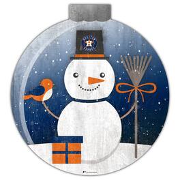 Fan Creations - Houston Astros 12'' Snow Globe Wall Art - Multicolor