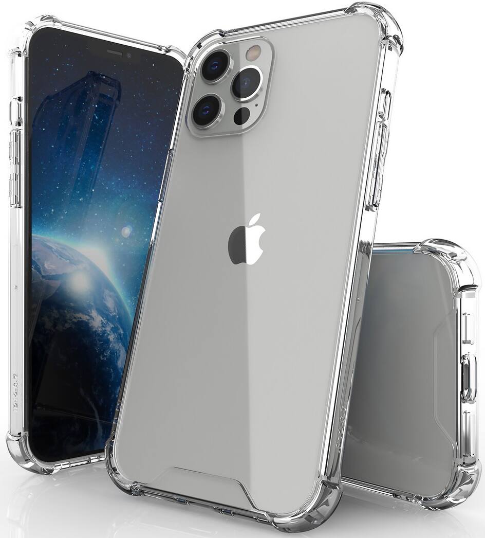 Front. Nakedcellphone - Clear Case for iPhone 12 Pro Max - Clear.