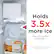 ICE MAKER 2 1220 MP 9 - - -- - R.ICAD Co RD PROZEN mango SORBETTO + Ua 31E FL Qau COUNT Holds 3.5x more ice than the leading competitor* R COIETCK *2024 Traqline data based on dollar and unit share.