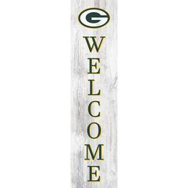 Fan Creations - Green Bay Packers 48'' Welcome Leaner - Multicolor