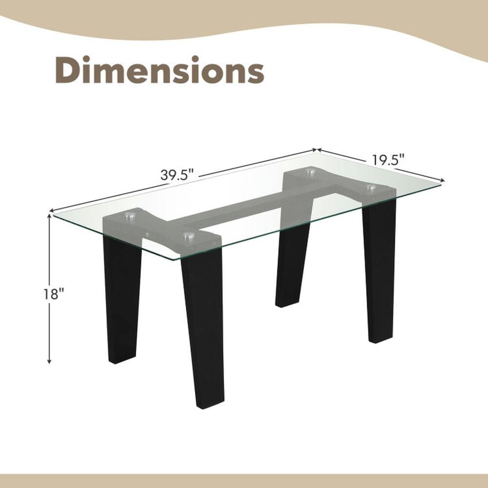 Dimensions: 39.5" x 19.5" x 18"
