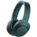 Angle Zoom. Sony - h.ear MDR-100ABN Over-the-Ear Wireless Headphones - Viridian blue.