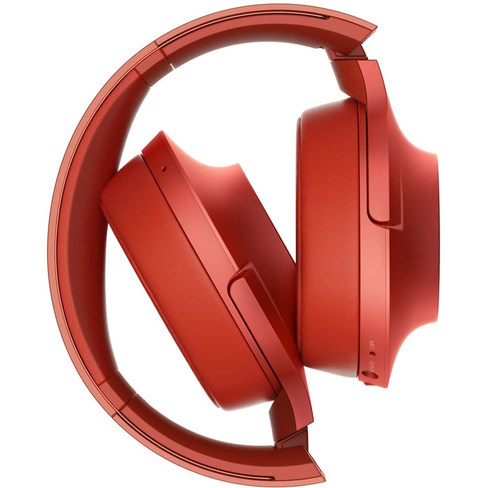 Red discount headphones sony