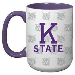 Indigo Falls - Kansas State Wildcats 15oz. Vintage Mug - Multicolor