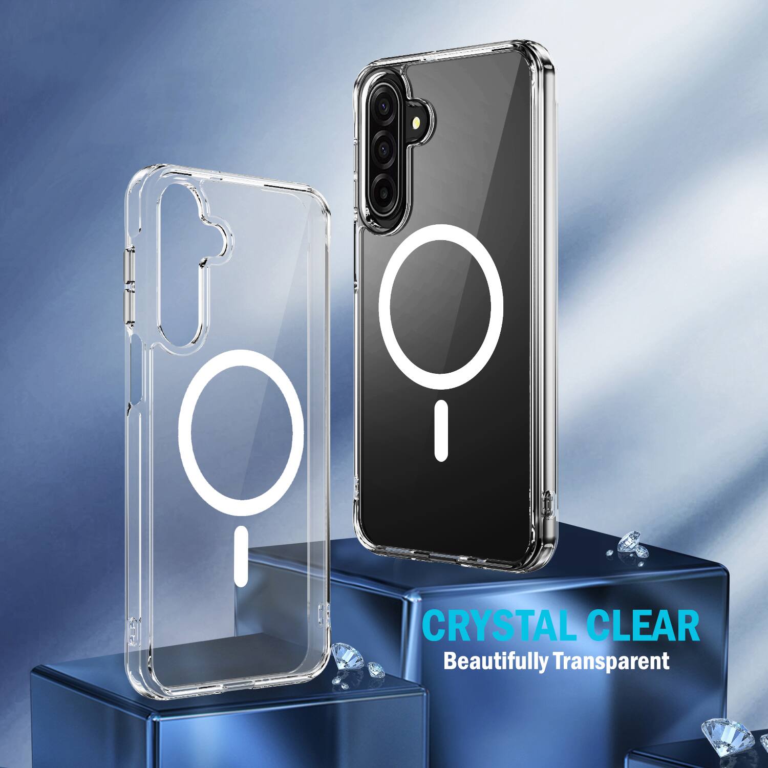 Q Q CRYSTAL CLEAR Beautifully Transparent