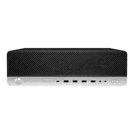 HP - Refurbished Excellent - EliteDesk 800 G4 SFF Intel Core i5-8500 3 GHz 16 GB DDR4 256 GB SSD Intel UHD Graphics 630 Windows 11 Pro Desktop - Black